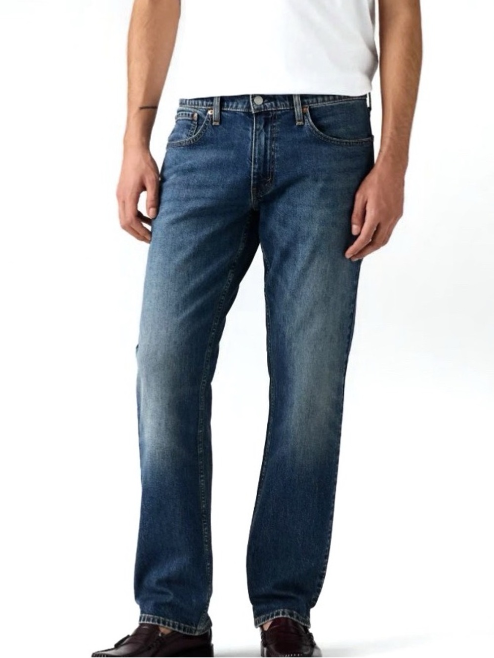 Levis 559 Relaxed Straight Mens Jeans Size 34x32 Levi Strauss Denim